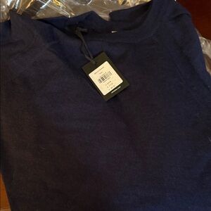 Whistles London Navy Sweater NWT Size L